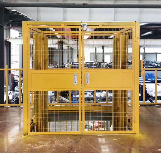 浮梁智能导轨式升降机亮相