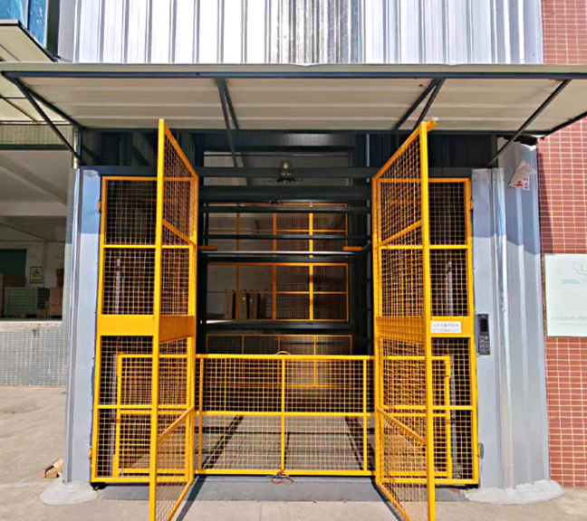 浮梁导轨式升降平台